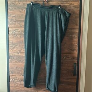Plus size pull on dress pants
